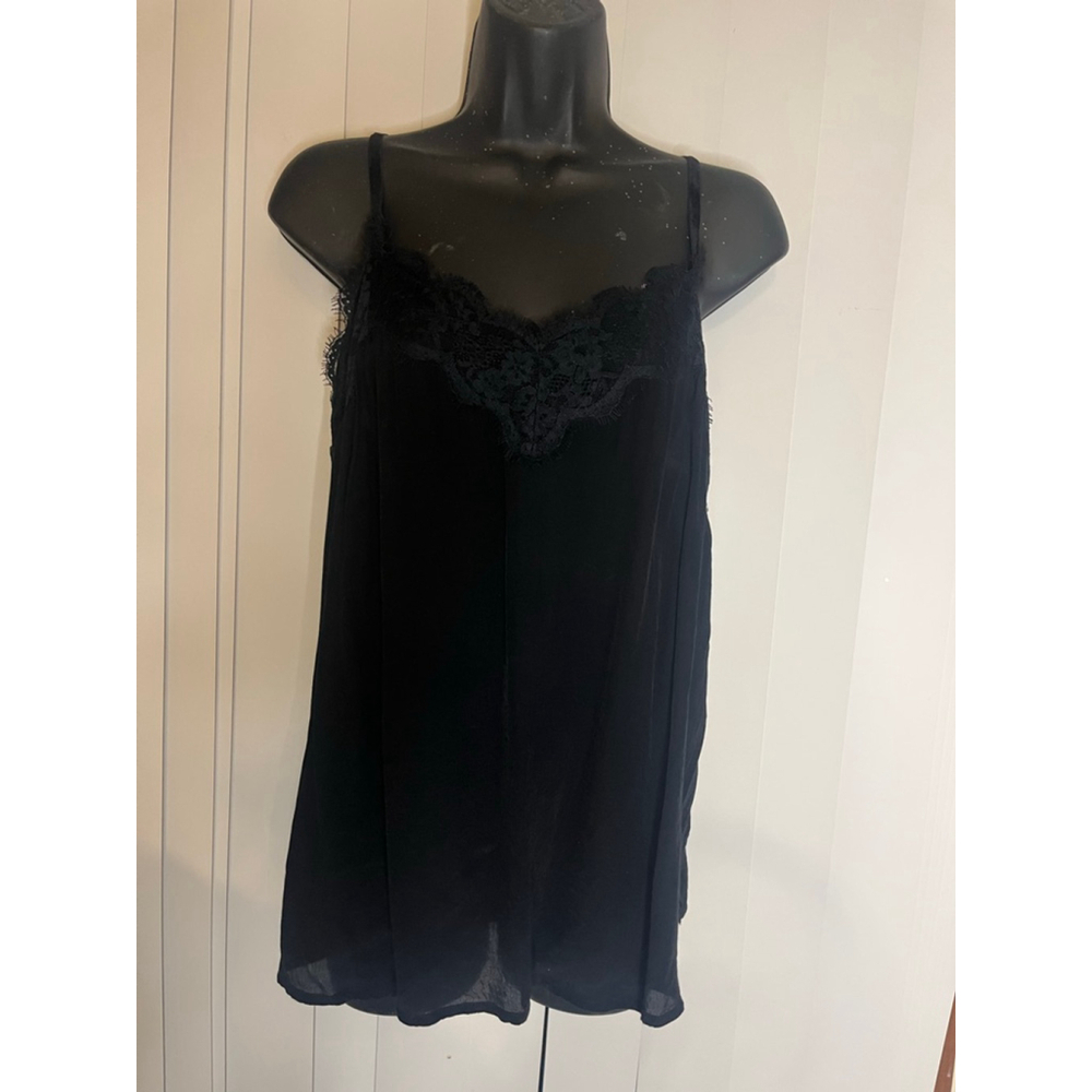 Black Lace Trim Abercrombie and Fitch Cami